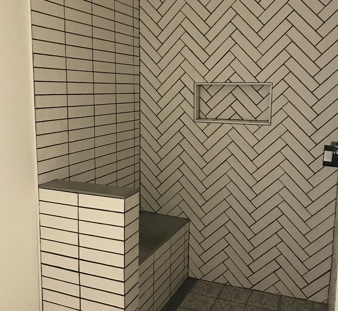 Moraga Tile and Terrazzo Installation