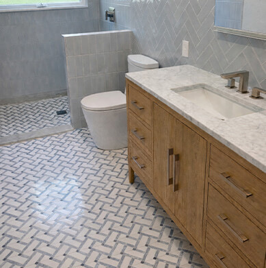 Posch Tile Floor Tiling